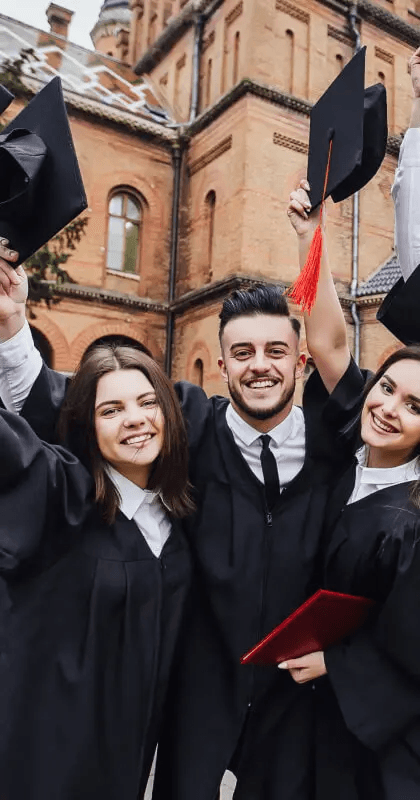 Graduates celebrating special education success